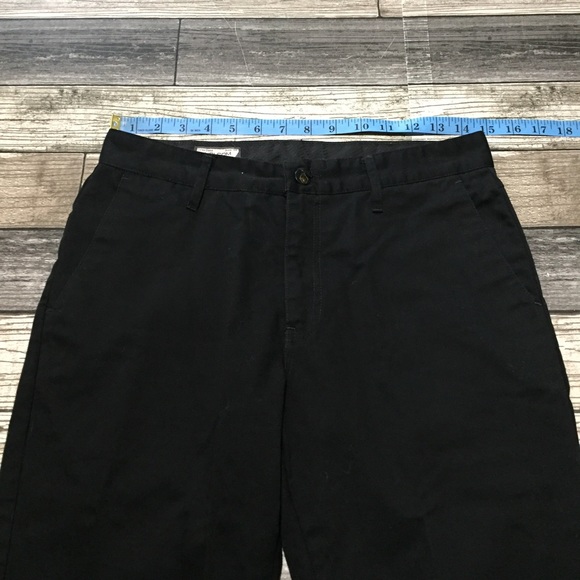 Volcom Vmonty Pants Chino Youth Size 30/20 Black Casual. - Picture 3 of 11